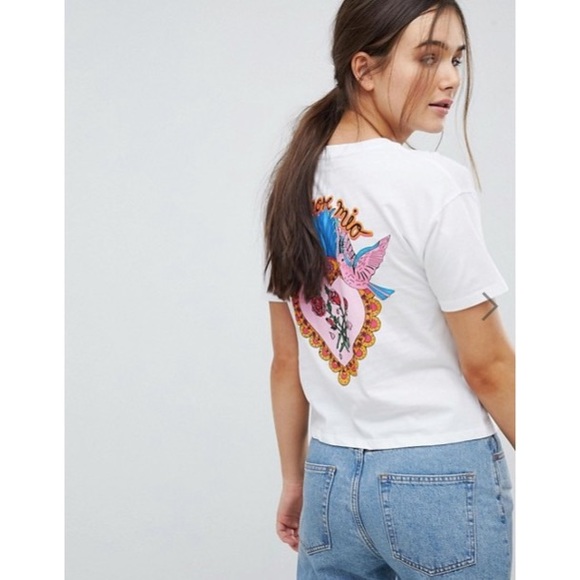 ASOS | Boxy Cropped Printed Shirt - Picture 2 of 7